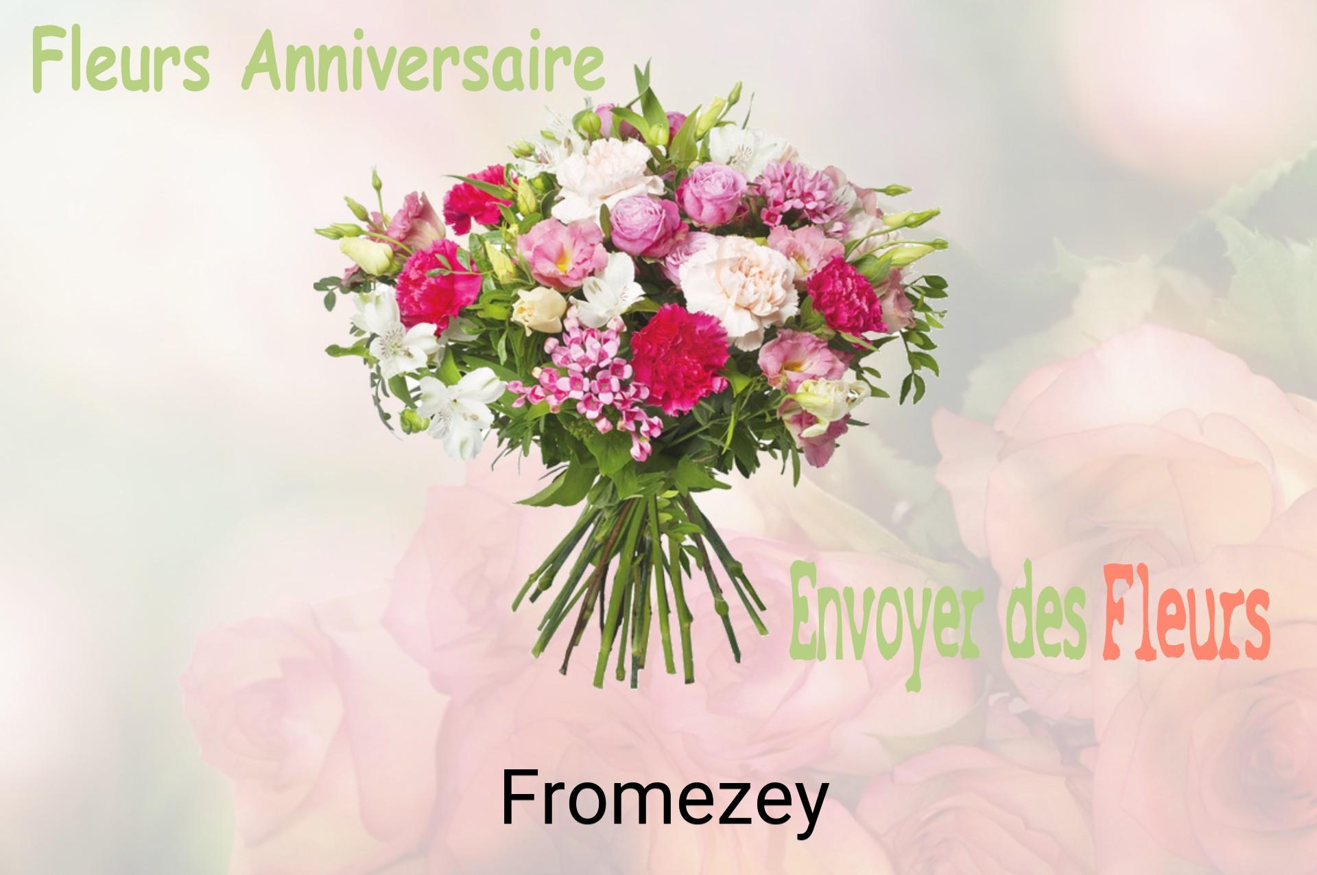 Bouquet de fleurs d’anniversaire livré à Fromezey